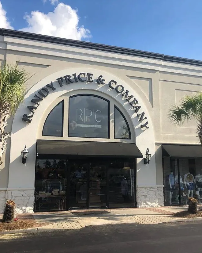 Randy Price and Company storefront on Highway 98, Hattiesburg